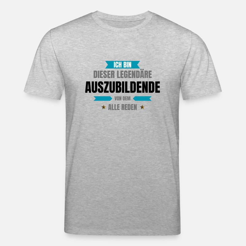 Legendärer AZUBI - Stanley/Stella Unisex Bio-T-Shirt CREATOR - Grau meliert
