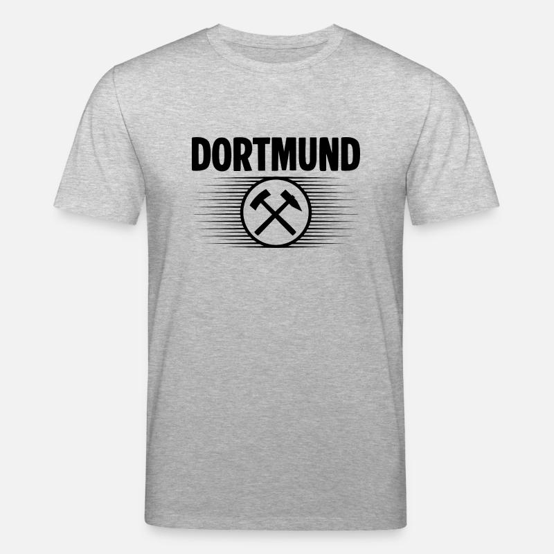 Dortmund Glueck auf - Stanley/Stella Unisex Bio-T-Shirt CREATOR  - Grau meliert
