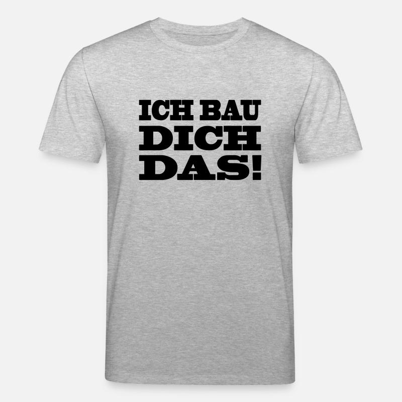 Bauarbeiter - Stanley/Stella Unisex Bio-T-Shirt CREATOR  - Grau meliert