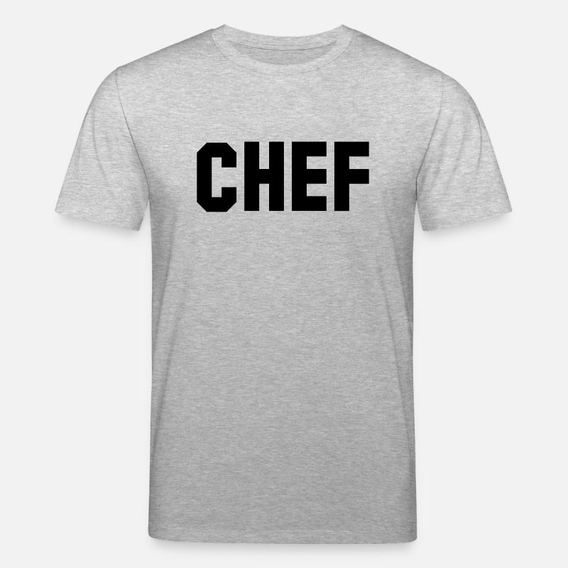 chef - Stanley/Stella Unisex Bio-T-Shirt CREATOR  - Grau meliert