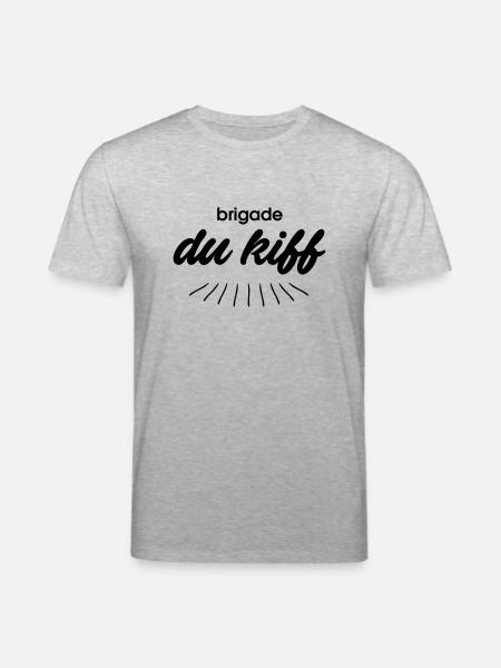 Brigade du kiff - T-shirt bio CREATOR Stanley/Stella Unisexe - gris chiné