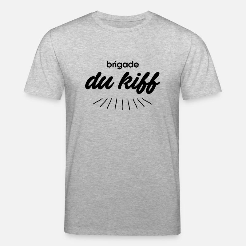 Brigade du kiff - T-shirt bio CREATOR Stanley/Stella Unisexe - gris chiné