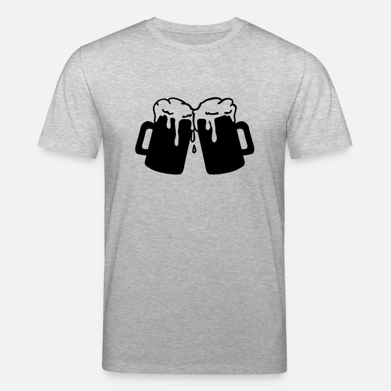 beer_1__f1 - T-shirt bio CREATOR Stanley/Stella Unisexe - gris chiné