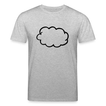cloud - Stanley/Stella CREATOR Unisex Organic T-Shirt - heather grey - Front - Alina (178cm) & Michal (187cm)