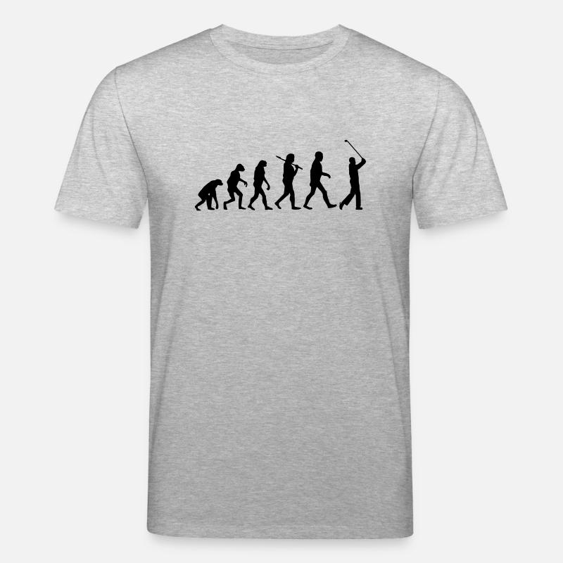 evolution Golf - Stanley/Stella CREATOR Unisex Organic T-Shirt - heather grey