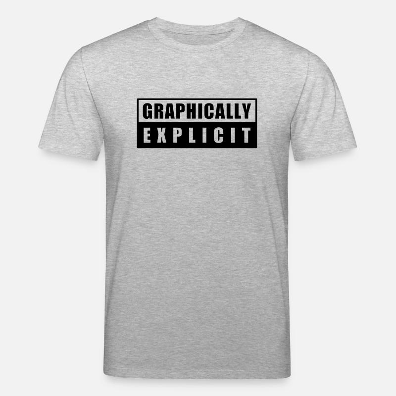 warning - T-shirt bio CREATOR Stanley/Stella Unisexe - gris chiné