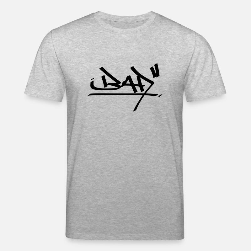 graffiti bad 01 - Stanley/Stella Unisex Bio-T-Shirt CREATOR  - Grau meliert