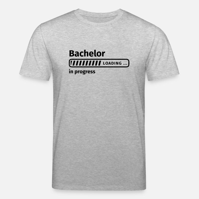 Bachelor in Progress - Stanley/Stella Unisex Bio-T-Shirt CREATOR  - Grau meliert