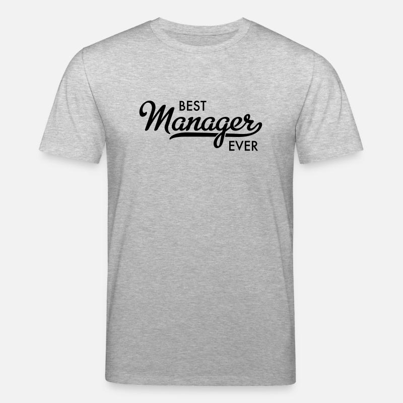 Manager - Stanley/Stella Unisex Bio-T-Shirt CREATOR  - Grau meliert