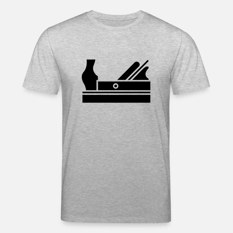 Hobel - Stanley/Stella Unisex Bio-T-Shirt CREATOR  - Grau meliert
