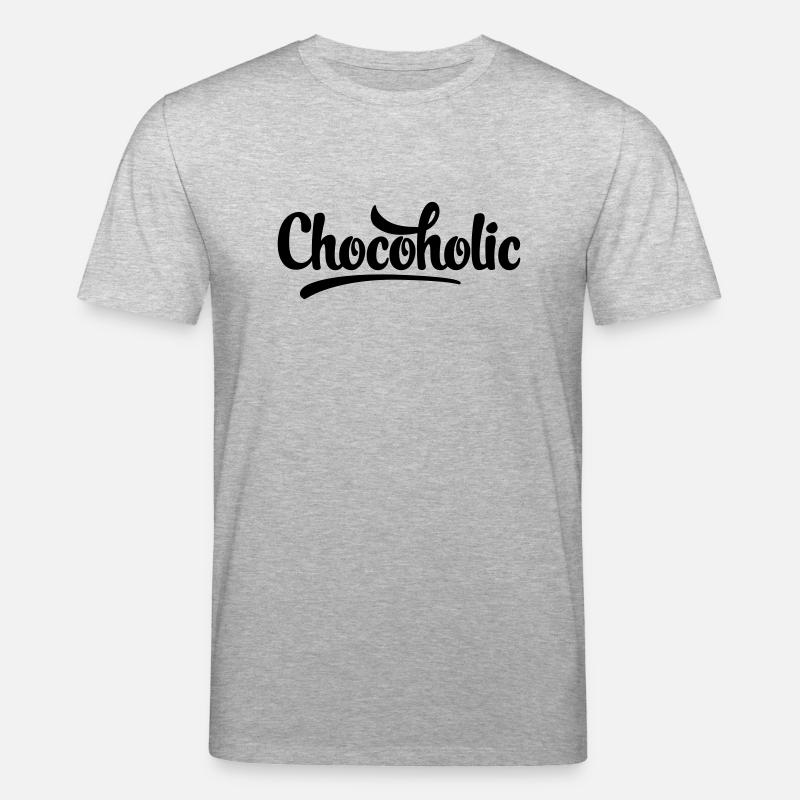 chocoholic - Stanley/Stella Unisex Bio-T-Shirt CREATOR  - Grau meliert