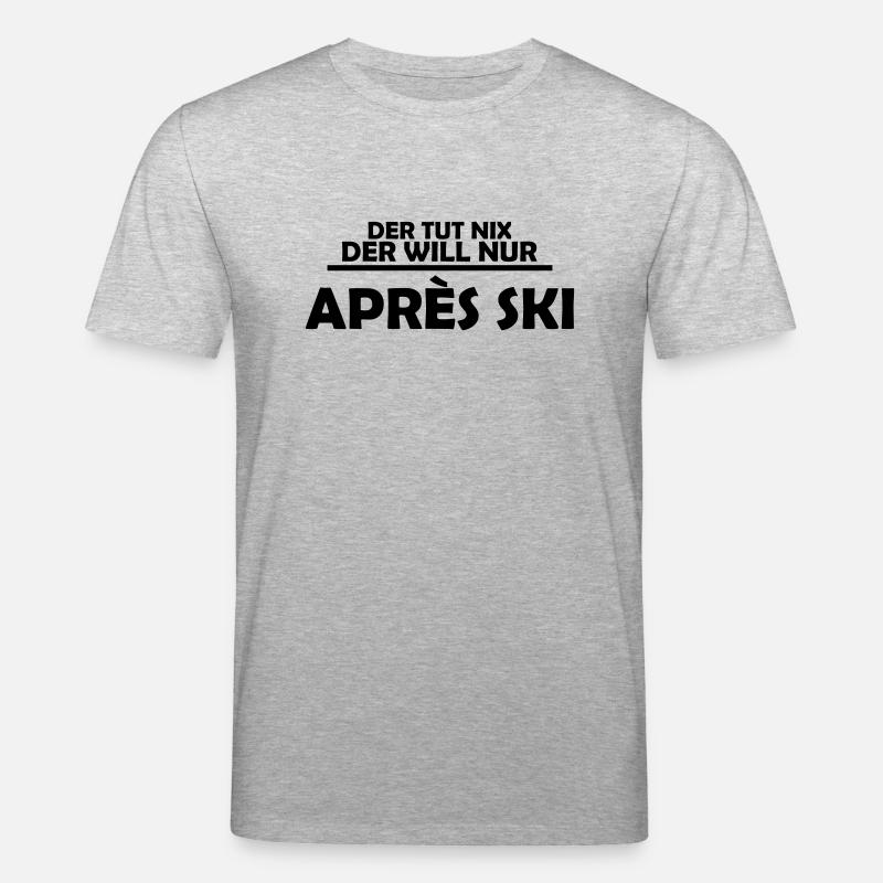 apres ski - Stanley/Stella Unisex Bio-T-Shirt CREATOR  - Grau meliert