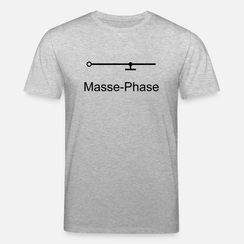 Masse-Phase - Stanley/Stella Unisex Bio-T-Shirt CREATOR  - Grau meliert