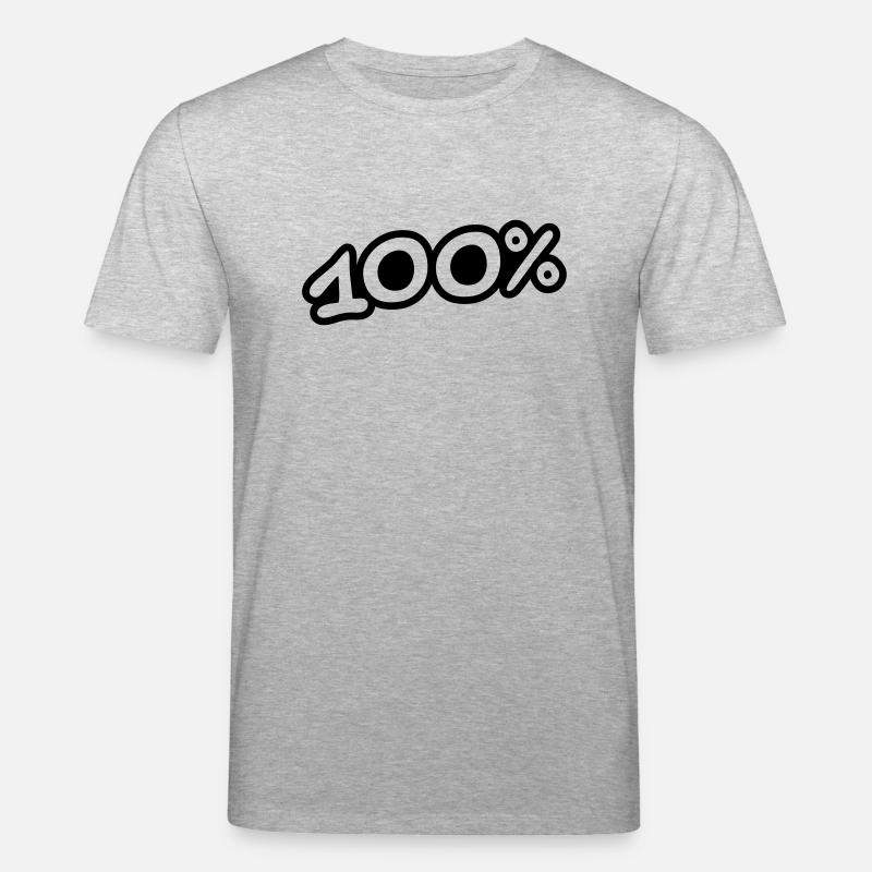 100 Procent - T-shirt bio CREATOR Stanley/Stella Unisexe - gris chiné
