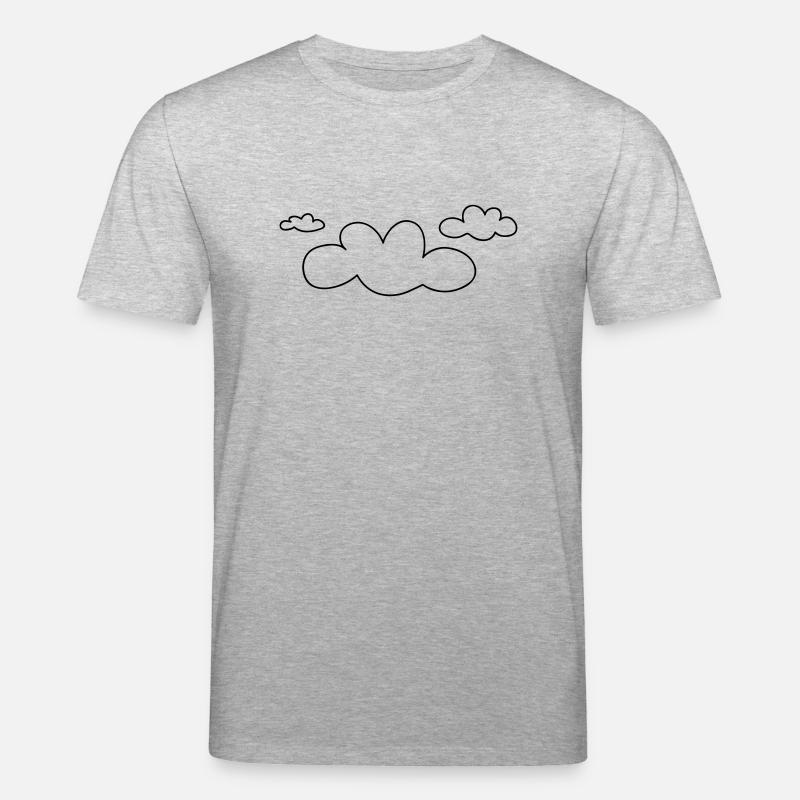 open_clouds - T-shirt bio CREATOR Stanley/Stella Unisexe - gris chiné