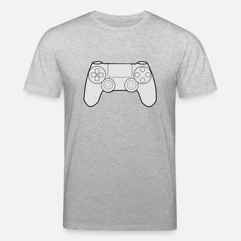 Moderner Videospiel-Controller - Stanley/Stella Unisex Bio-T-Shirt CREATOR  - Grau meliert
