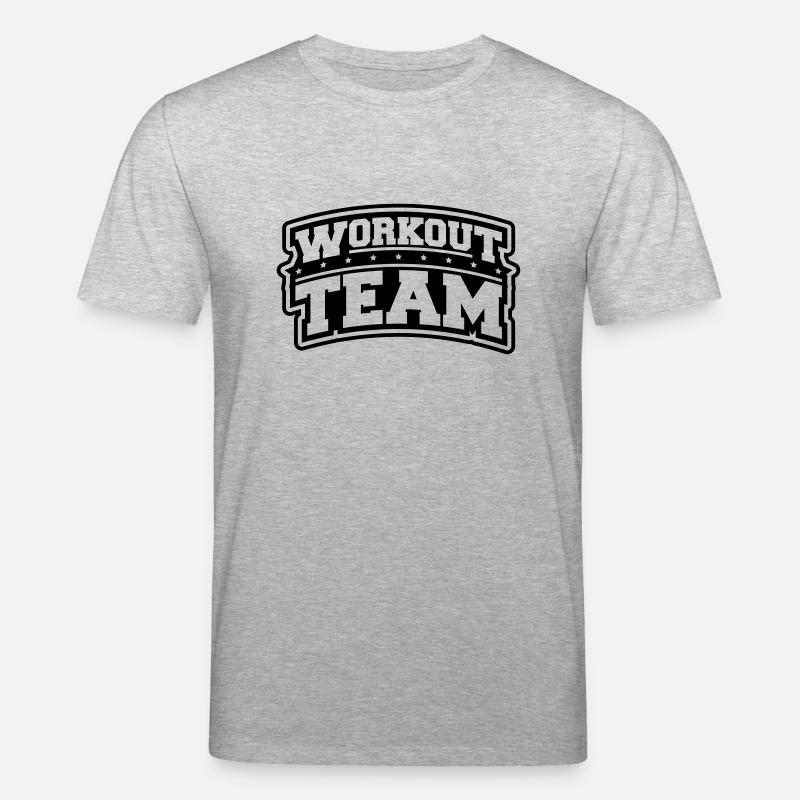 workout_team_dx1 - T-shirt bio CREATOR Stanley/Stella Unisexe - gris chiné