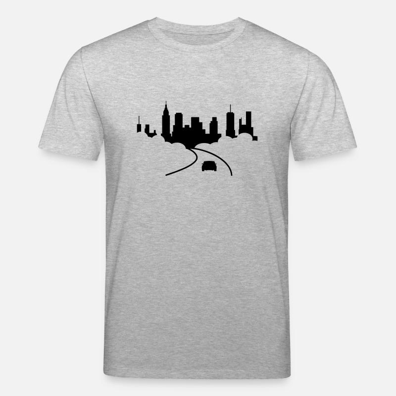 Stadt - Stanley/Stella Unisex Bio-T-Shirt CREATOR  - Grau meliert