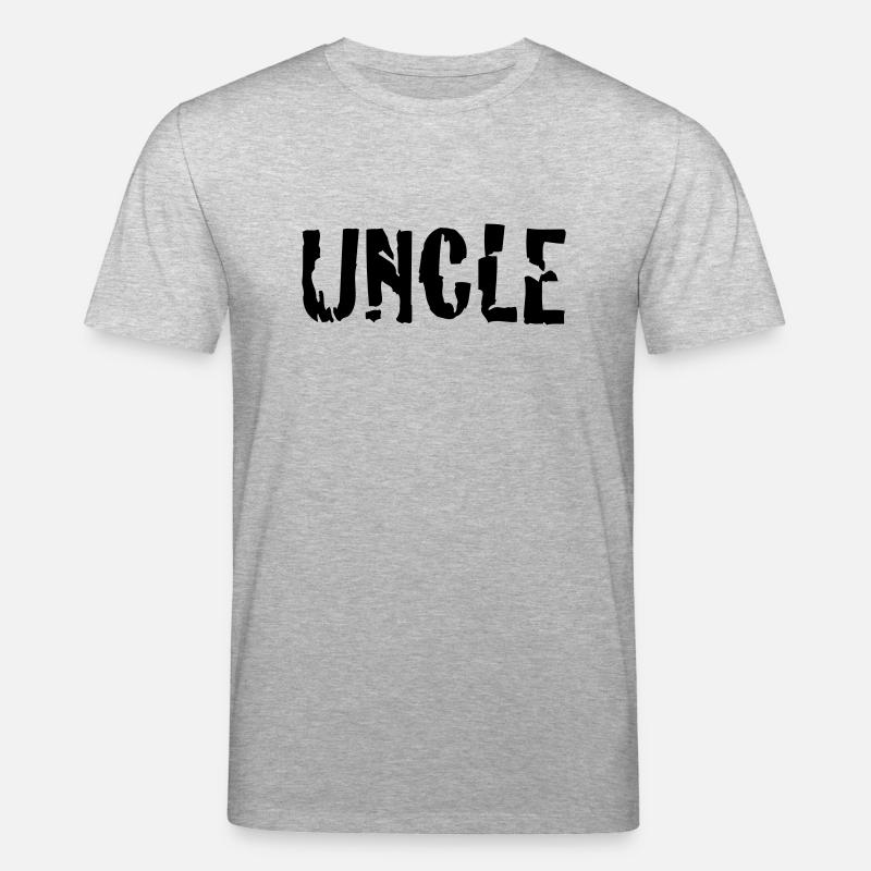 uncle - T-shirt bio CREATOR Stanley/Stella Unisexe - gris chiné