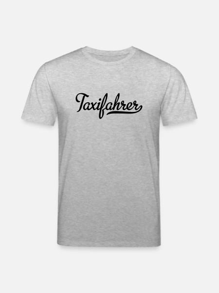 Taxifahrer - Stanley/Stella Unisex Bio-T-Shirt CREATOR  - Grau meliert