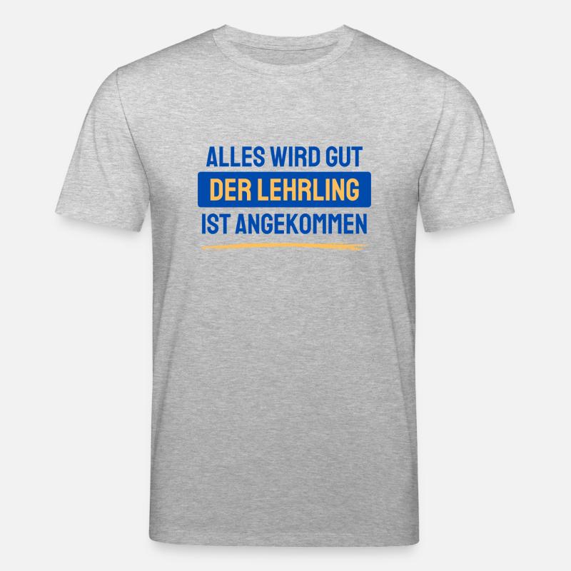 Alles wird gut - Stanley/Stella Unisex Bio-T-Shirt CREATOR  - Grau meliert