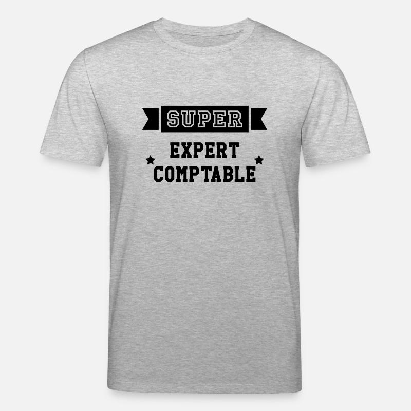 Expert Comptable / Comptabilité / Comptable / - T-shirt bio CREATOR Stanley/Stella Unisexe - gris chiné