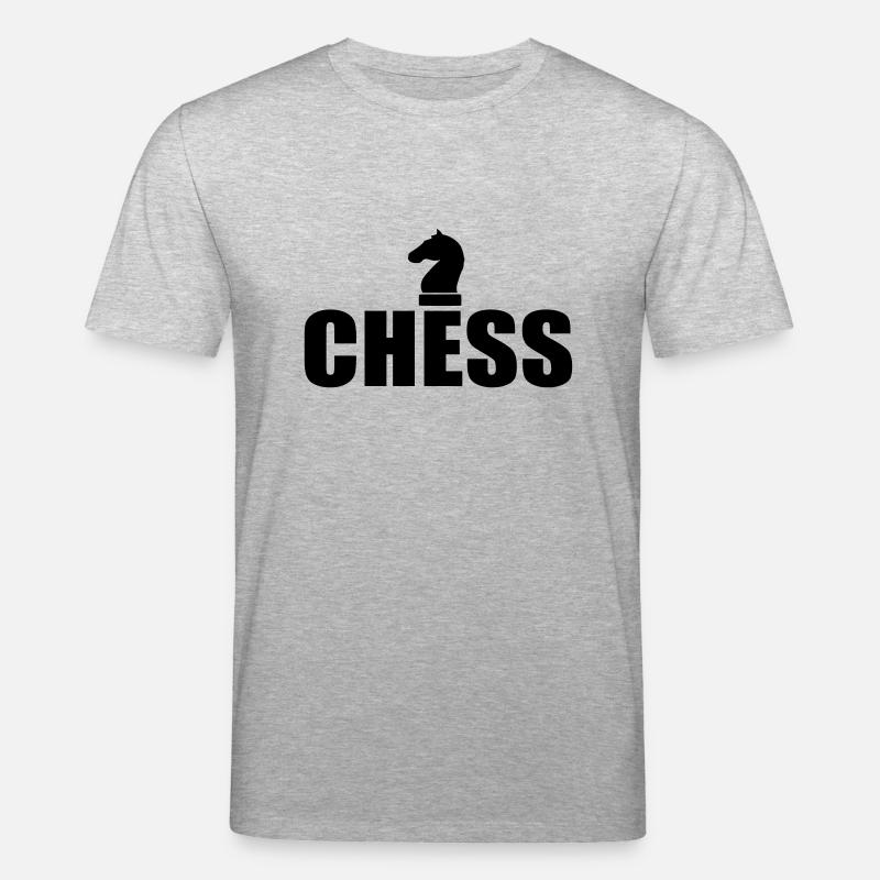 échecs - T-shirt bio CREATOR Stanley/Stella Unisexe - gris chiné