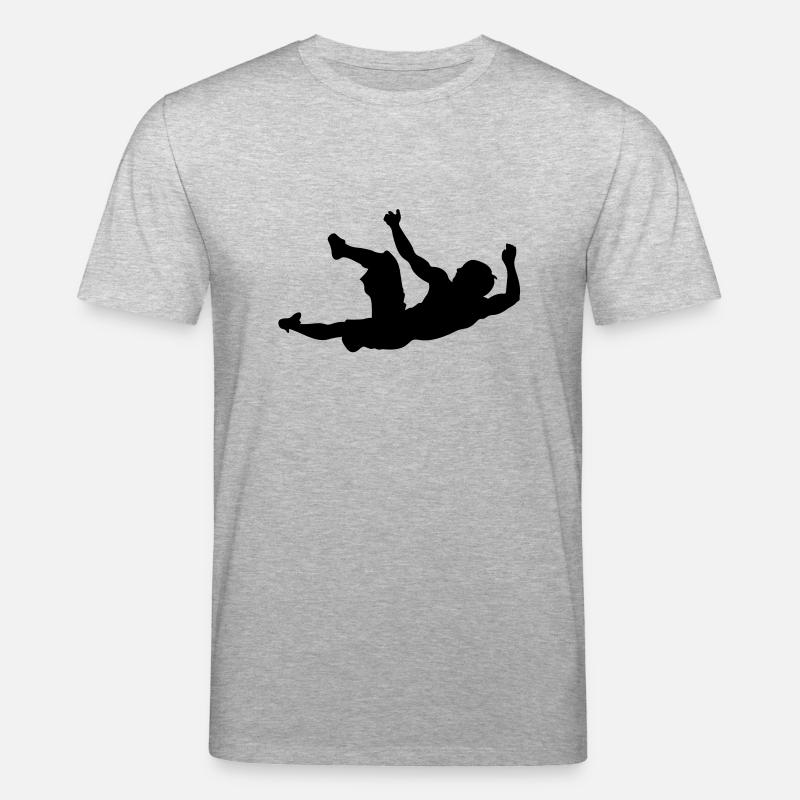 Klettern # 7 - Stanley/Stella Unisex Bio-T-Shirt CREATOR  - Grau meliert