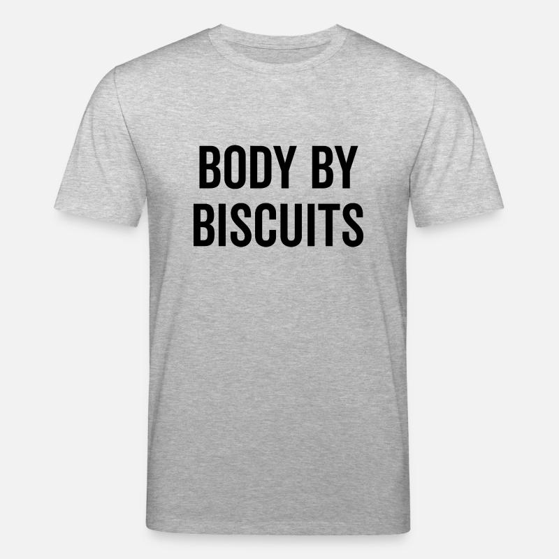 Körper von Biscuits - Stanley/Stella Unisex Bio-T-Shirt CREATOR  - Grau meliert