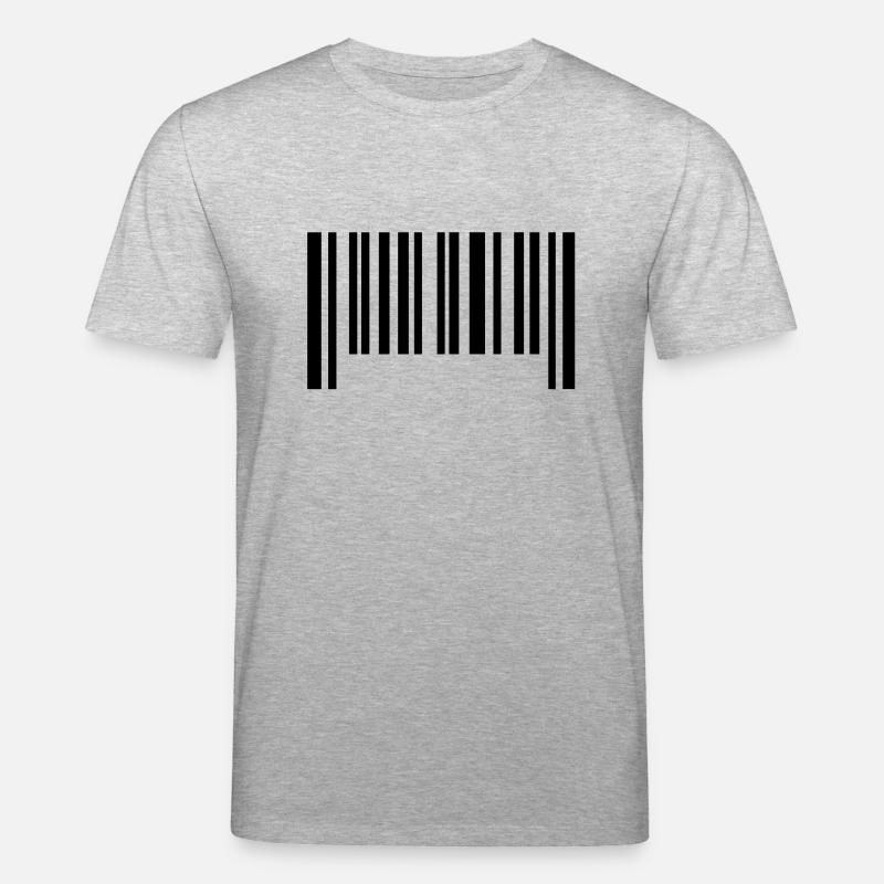 barcode1___f1 - T-shirt bio CREATOR Stanley/Stella Unisexe - gris chiné