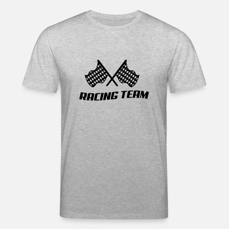 racing_team - Stanley/Stella Unisex Bio-T-Shirt CREATOR  - Grau meliert