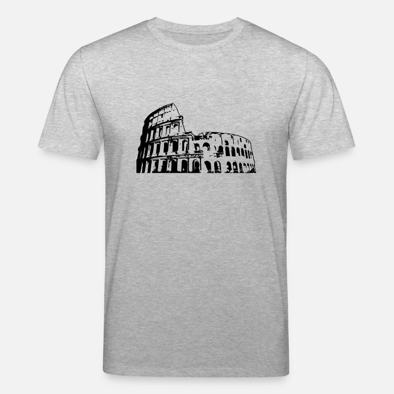 Rom - Kolosseum - Stanley/Stella Unisex Bio-T-Shirt CREATOR - Grau meliert