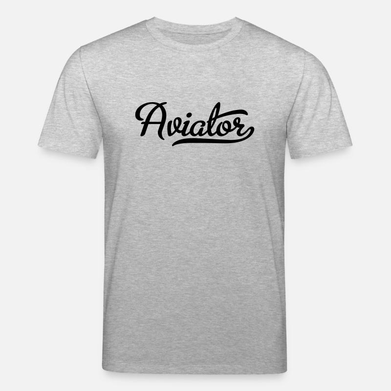 Aviateur - T-shirt bio CREATOR Stanley/Stella Unisexe - gris chiné