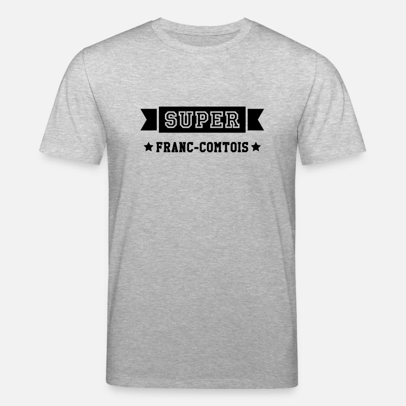 Franche-comté / Franc-Comtois / Franc-Comtoise - T-shirt bio CREATOR Stanley/Stella Unisexe - gris chiné