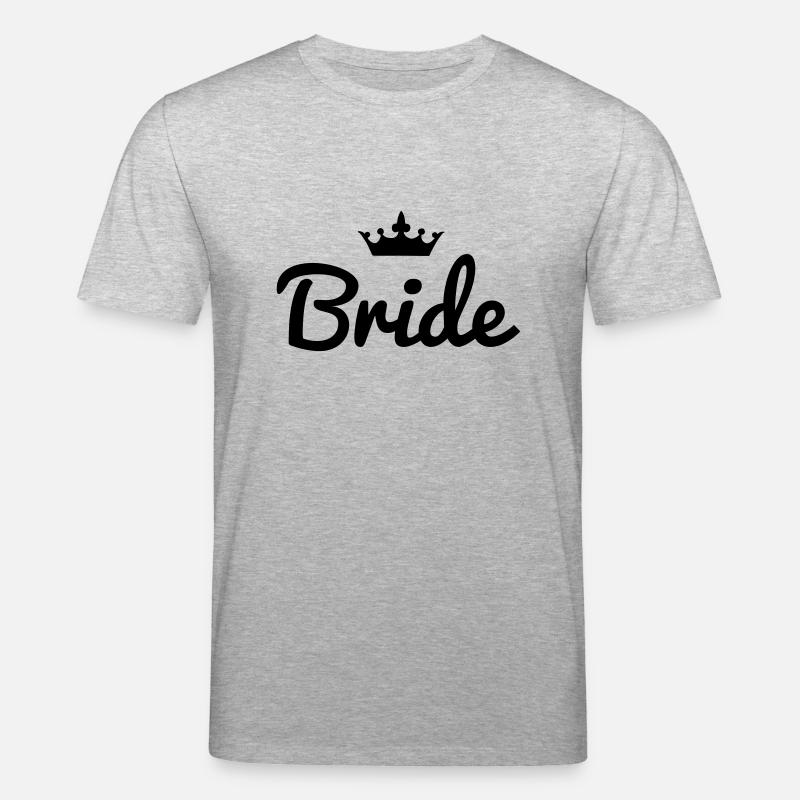 Bride Crown - T-shirt bio CREATOR Stanley/Stella Unisexe - gris chiné