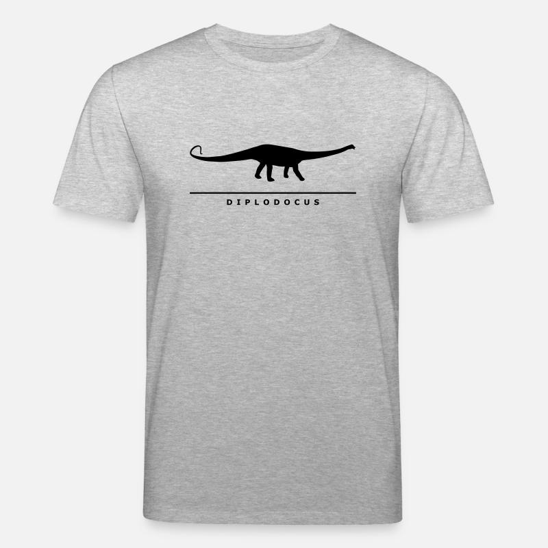 Urzeitriesen: Diplodocus - Stanley/Stella Unisex Bio-T-Shirt CREATOR  - Grau meliert