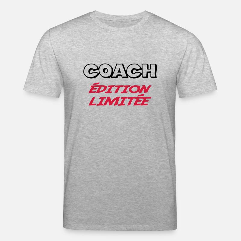 Coach edition limitée - T-shirt bio CREATOR Stanley/Stella Unisexe - gris chiné