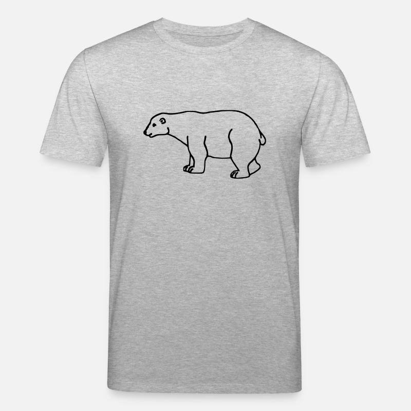 Eisbär - Stanley/Stella Unisex Bio-T-Shirt CREATOR  - Grau meliert