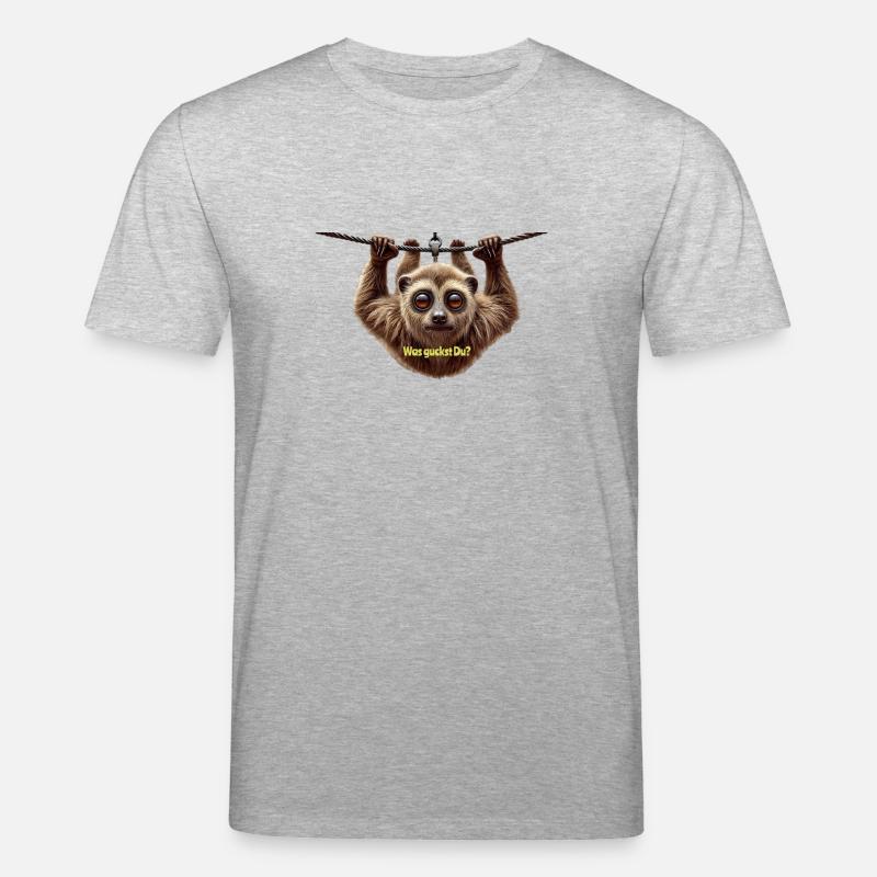 Qu’est-ce que vous regardez - T-shirt bio CREATOR Stanley/Stella Unisexe - gris chiné