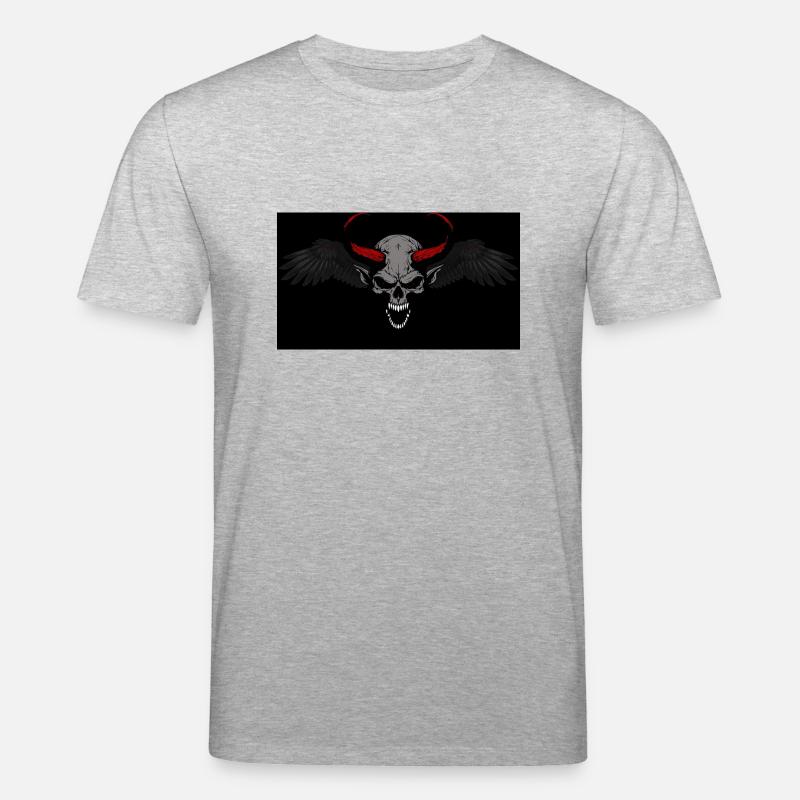 Devilswings - Stanley/Stella Unisex Bio-T-Shirt CREATOR  - Grau meliert