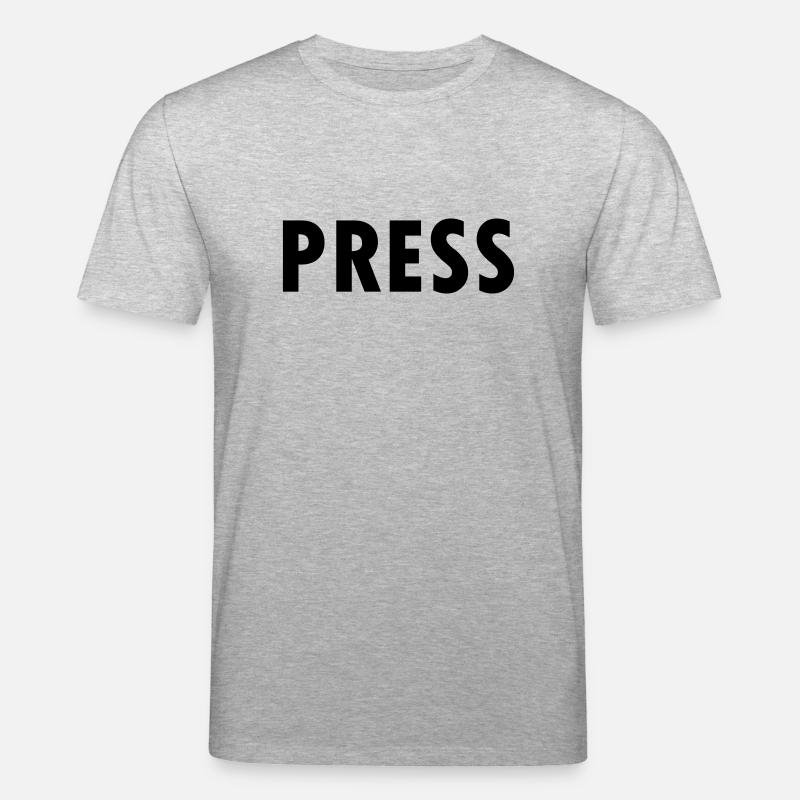 press - Stanley/Stella Unisex Bio-T-Shirt CREATOR  - Grau meliert