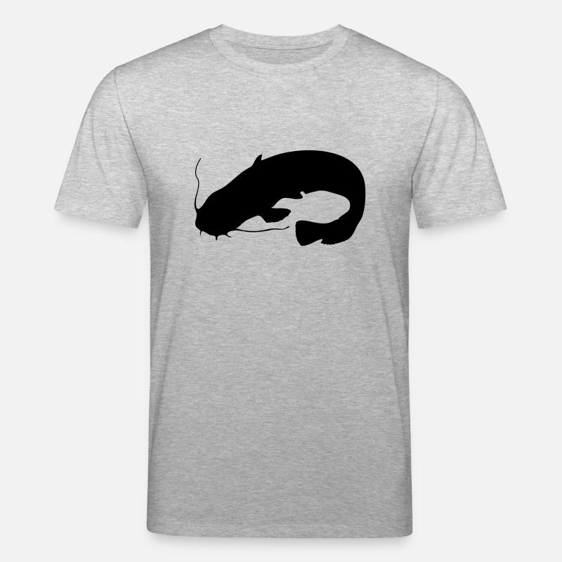 Poisson-chat - T-shirt bio CREATOR Stanley/Stella Unisexe - gris chiné