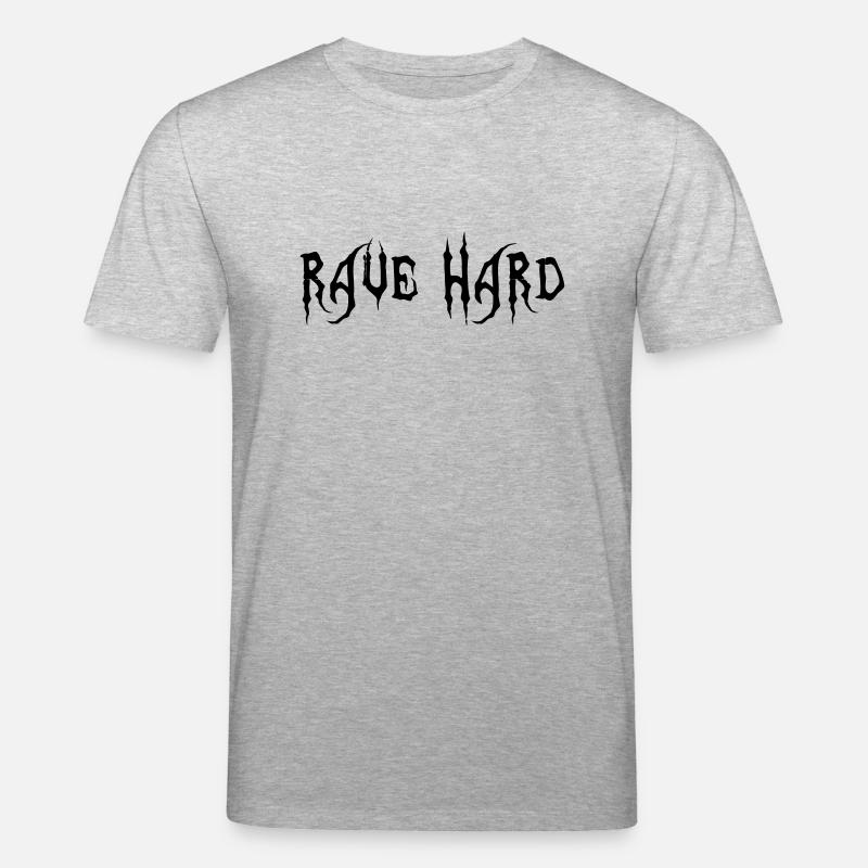 Rave Hard - Stanley/Stella Unisex Bio-T-Shirt CREATOR  - Grau meliert