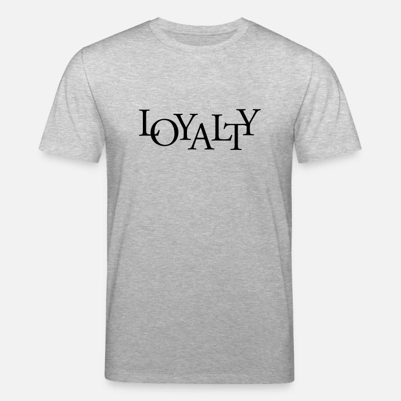 loyalty_t1 - Stanley/Stella Unisex Bio-T-Shirt CREATOR  - Grau meliert