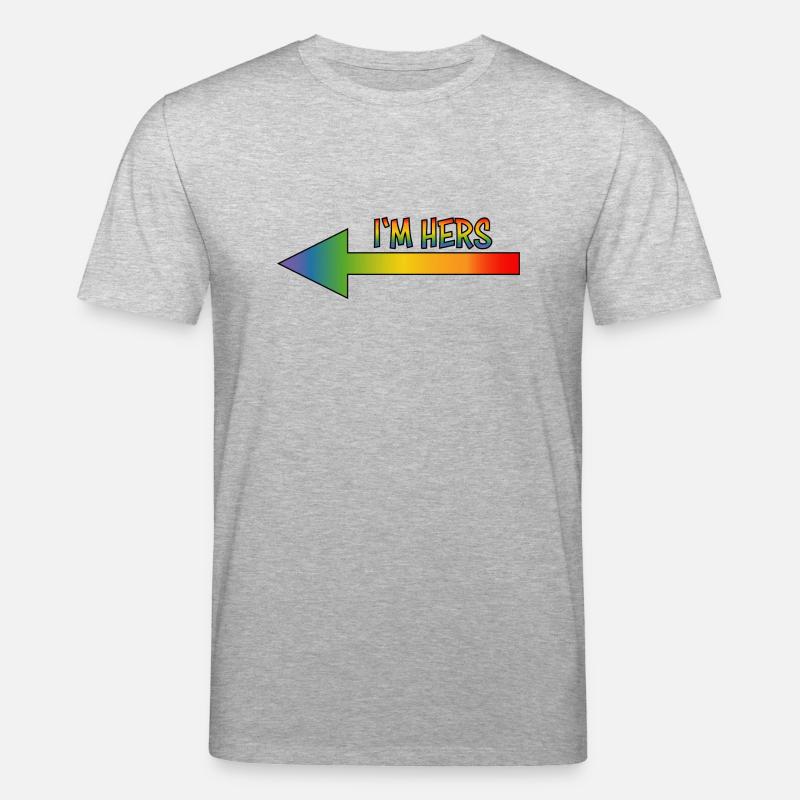 I M HERS - Stanley/Stella Unisex Bio-T-Shirt CREATOR  - Grau meliert