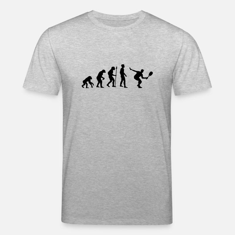 squash__evolution____f1 - Stanley/Stella Unisex Bio-T-Shirt CREATOR  - Grau meliert