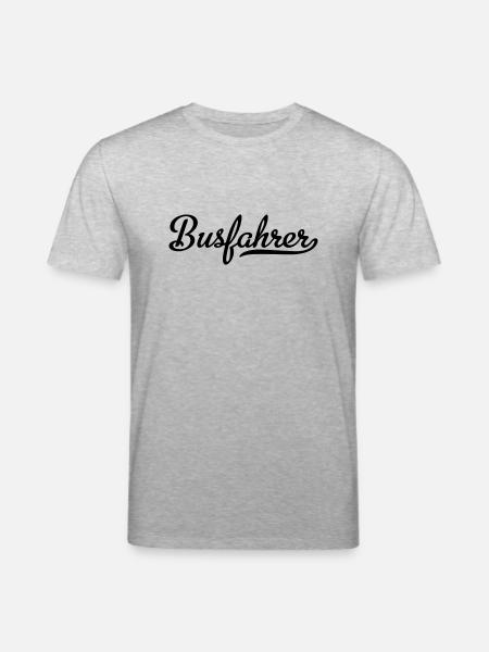 Busfahrer - Stanley/Stella Unisex Bio-T-Shirt CREATOR  - Grau meliert