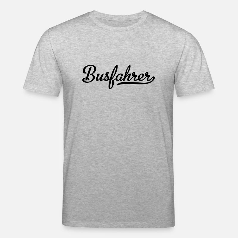 Busfahrer - Stanley/Stella Unisex Bio-T-Shirt CREATOR  - Grau meliert