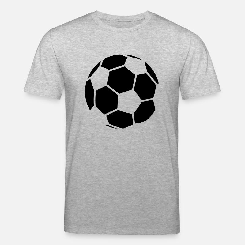 Soccer Pattern - Stanley/Stella Unisex Bio-T-Shirt CREATOR  - Grau meliert
