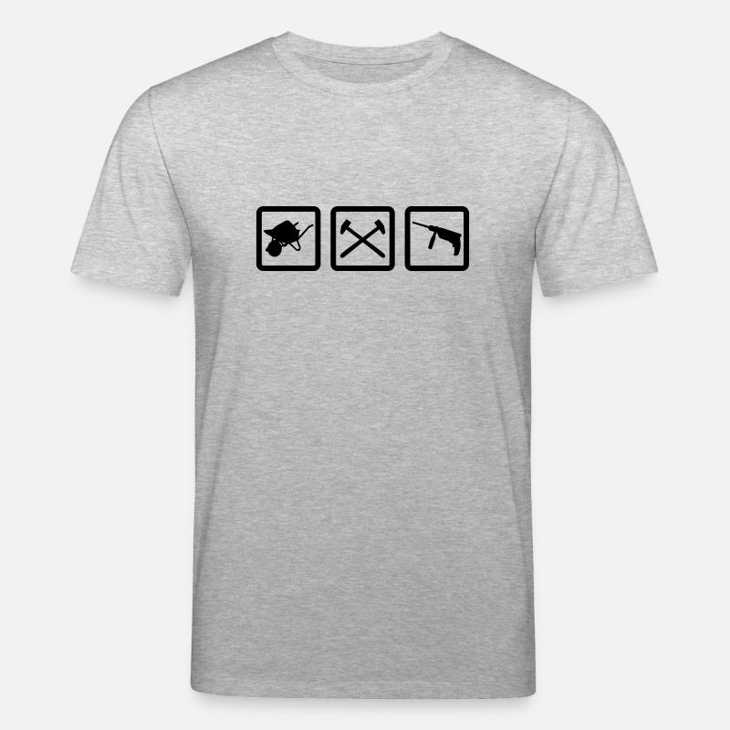 chantier - T-shirt bio CREATOR Stanley/Stella Unisexe - gris chiné